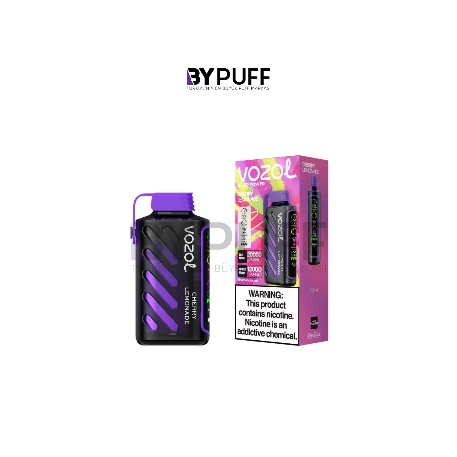 Vozol Gear Power 20000 Cherry Lemonade