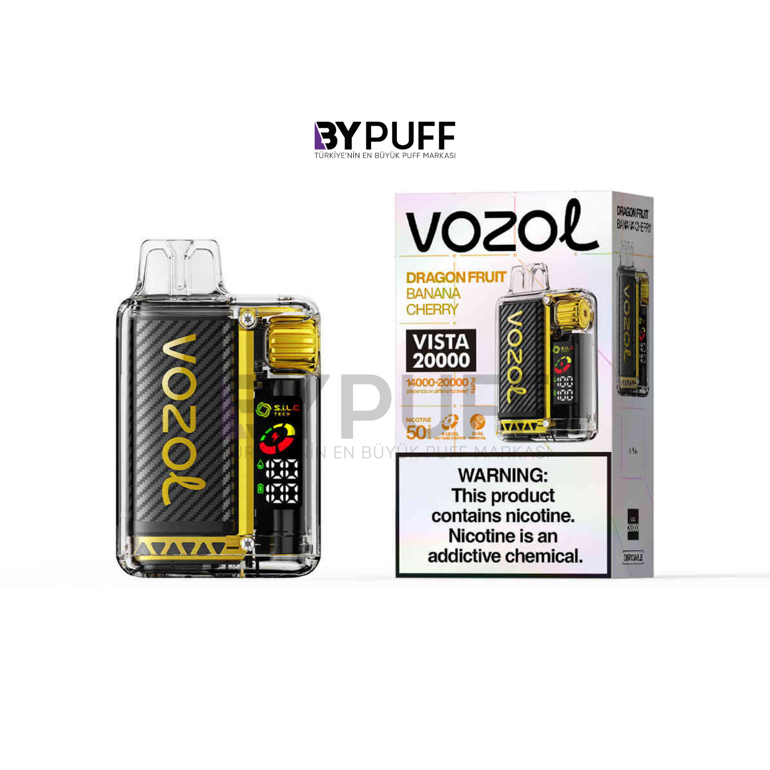 Vozol Vista 20000 Dragon Fruit Banana Cherry