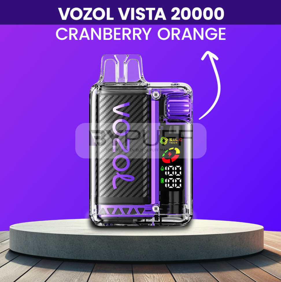 Vozol Vista 20000 Cranberry Orange